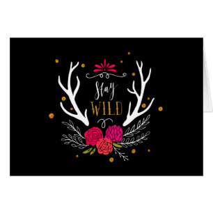 Cartão Estada selvagem
