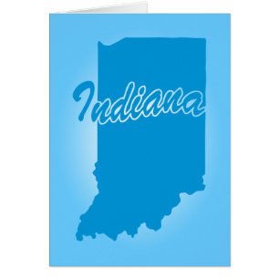 Cartão Estado de Indiana