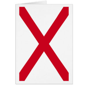 Cartão Estado do Alabama Flag Design