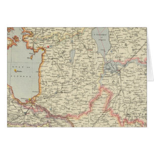 Cartão Estados Bálticos