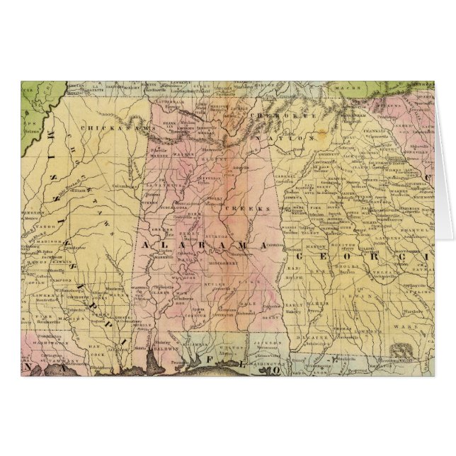 Cartão Estados do Sul (Frente Horizontal)