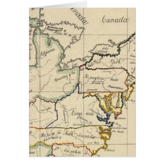 Cartão Estados Unidos 12 (Frente)