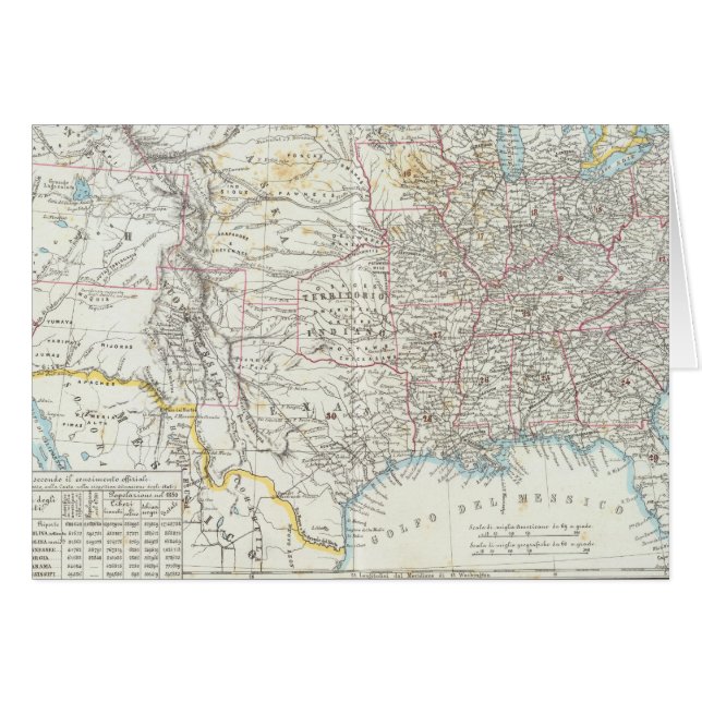 Cartão Estados Unidos 14 (Frente Horizontal)