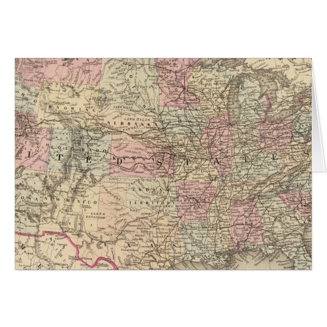 Cartão Estados Unidos 24 (Frente Horizontal)