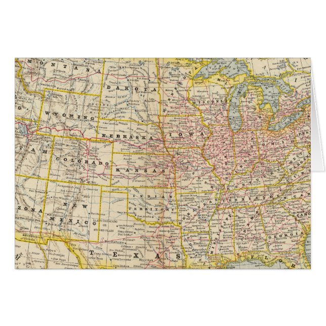 Cartão Estados Unidos 7 (Frente Horizontal)