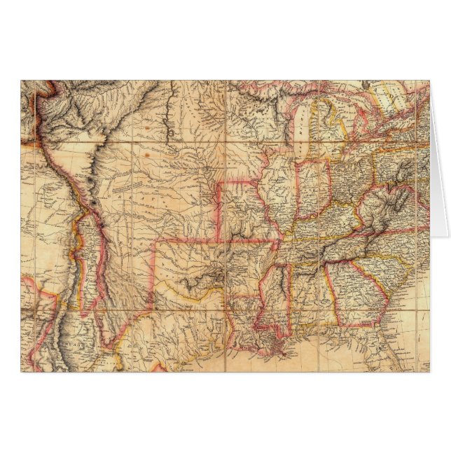 Cartão Estados Unidos da América 12 (Frente Horizontal)