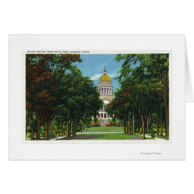 Cartão Estadual Park View do Capitólio Estadual (Frente Horizontal)