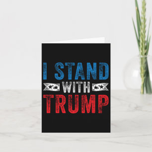 Cartão Estante Com A Eleição De Donald Maga Republi Em Tr