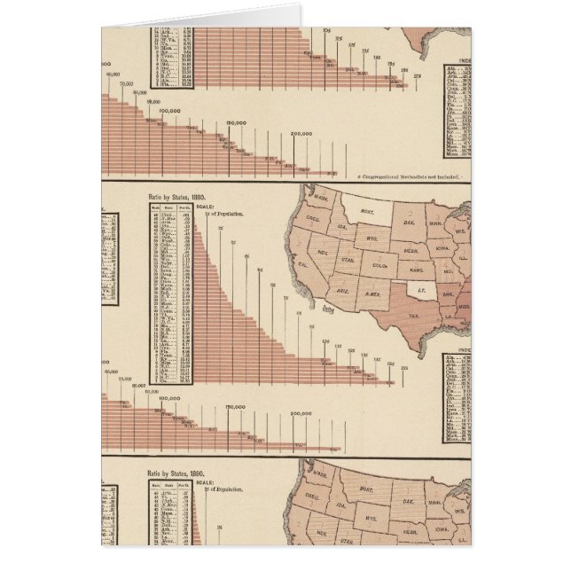 Cartão Estatísticas de denominação (Frente)