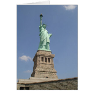 Cartão Estátua da Liberdade