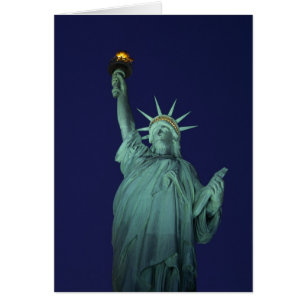 Cartão Estátua da liberdade, New York, EUA 6