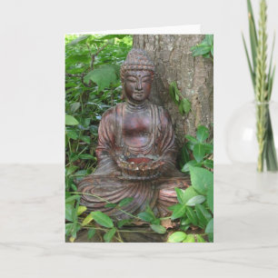 Cartão Estátua de Buddha