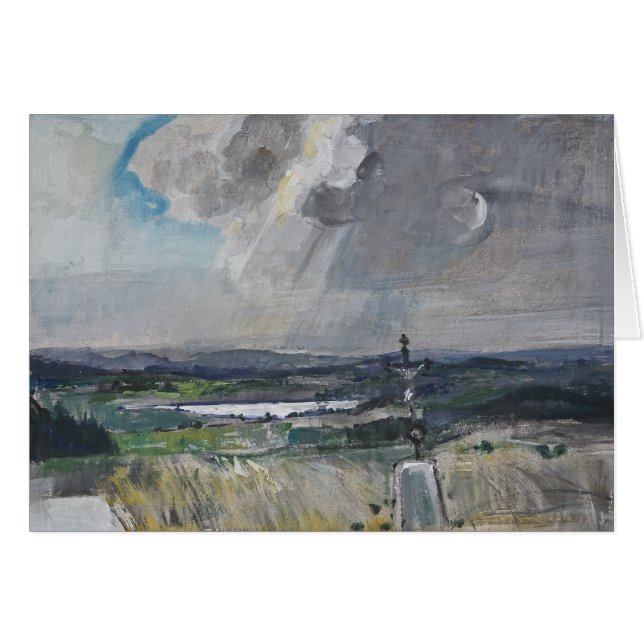 Cartão Estátua de Jesus Stanislav Stanek (Frente Horizontal)