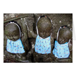Cartão Estátua de Jizō