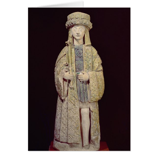 Cartão Estátua de St Louis (Frente)