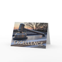 Estátua Gavel - Excelência