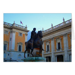 Cartão estátua romana