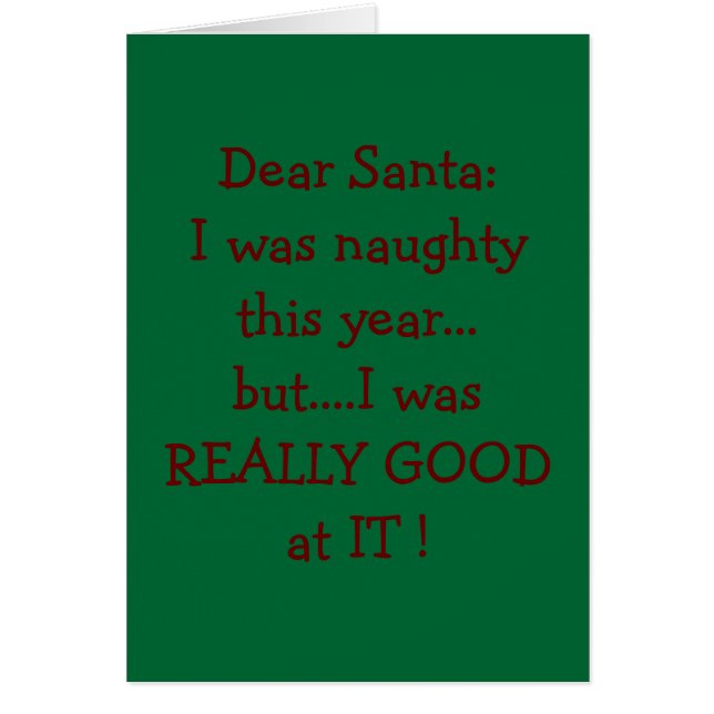 CARTÃO ESTE ANO FOI ENGRAÇADO, MAS "BOM" NOS PAPAIS NOEIS (Frente)