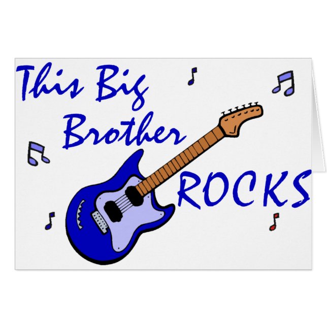 Cartão Este big brother balança (Frente Horizontal)