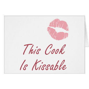 Cartão Este Cook é Kissable