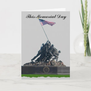 Cartão Este Dia do Memorial