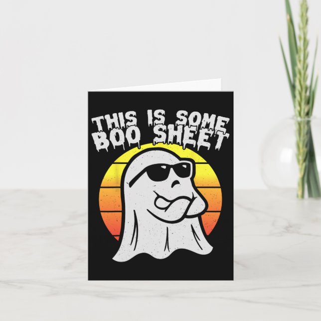 Cartão Este É Um Folheto De Boas Folhas De Halloween Mulh (Frente)