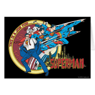 Cartão Este é um trabalho para... Superman