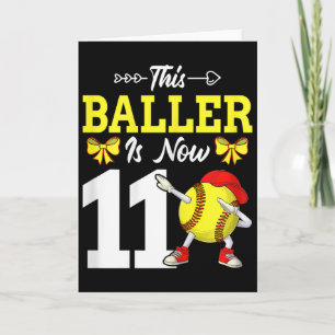 Cartão Este Ller Agora Tem 11 Anos Dabbing Softll 11º Ani