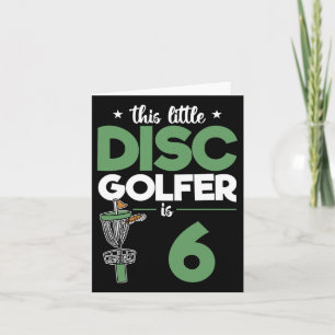 Cartão Este Pequeno Golfe De Disco É 6 Ki De Golf De Disc