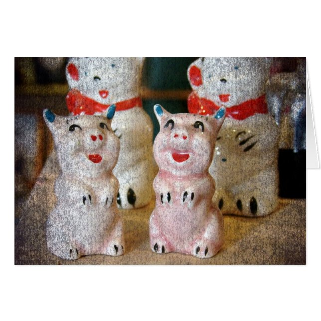 Cartão Este Pequeno Porquinho Todas As Ocasiões (Frente Horizontal)