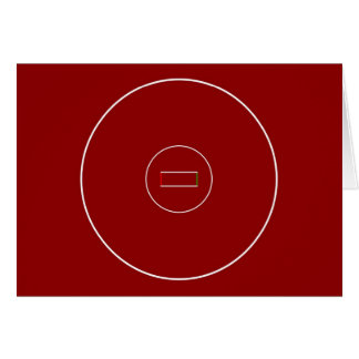 Cartão Esteira de luta