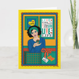 Cartão Esteja em Present_B_Greeting