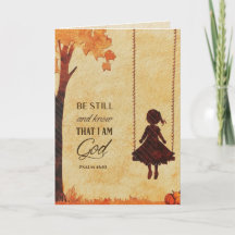 Esteja quieto e saiba que sou Deus Bíblia Verse Ps