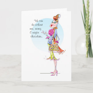 Cartão Estelle tells it like it is greeting cards...