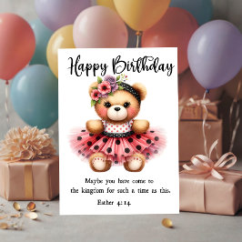 Cartão Esther 4:14 Birthday Card