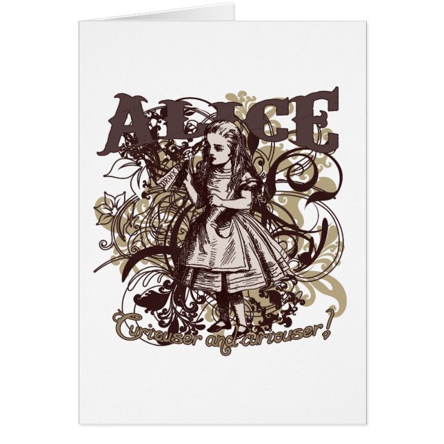 Cartão Estilo de Alice Carnivale (Frente)