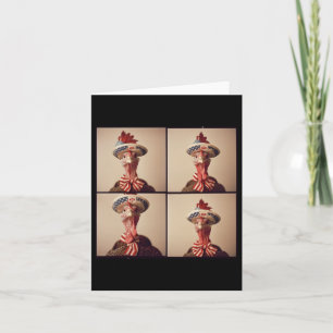 Cartão Estilo de Automata da Turquia Vintage-foto, Indepe