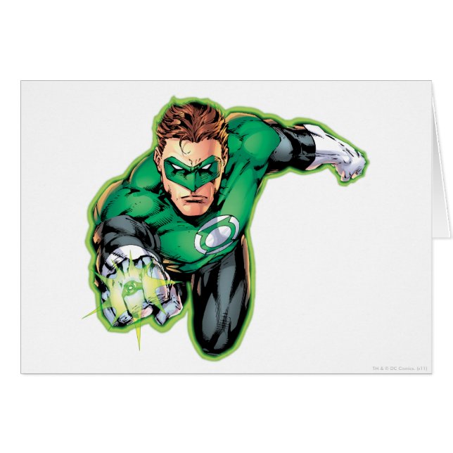 Cartão Estilo de banda desenhada - Anel na frente (Frente Horizontal)