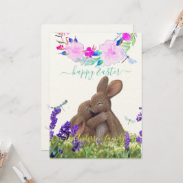 Cartão Estilo de Boho do Chique Personalizado Grande