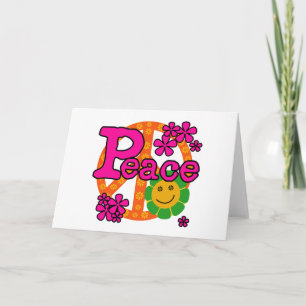 Cartão Estilo de Paz dos 60