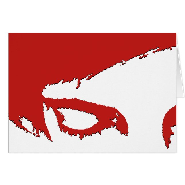 Cartão estilo emo (Frente horizontal)