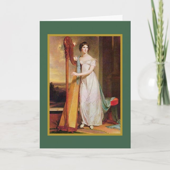 Cartão Estilo Regência de Festa (Frente)