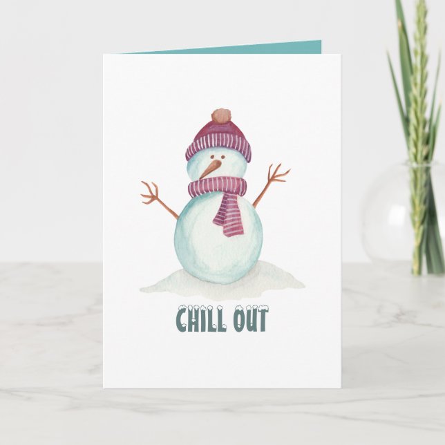 Cartão Estilo Vintage Natal (Frente)