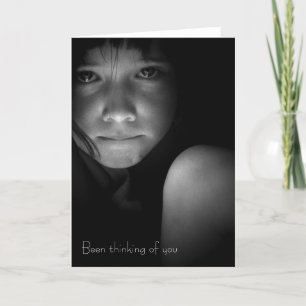Cartão Estive pensando em você