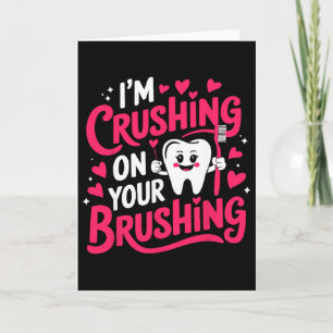 Cartão Estou Apaixonado Pelo Seu Escovar Divertido Valent