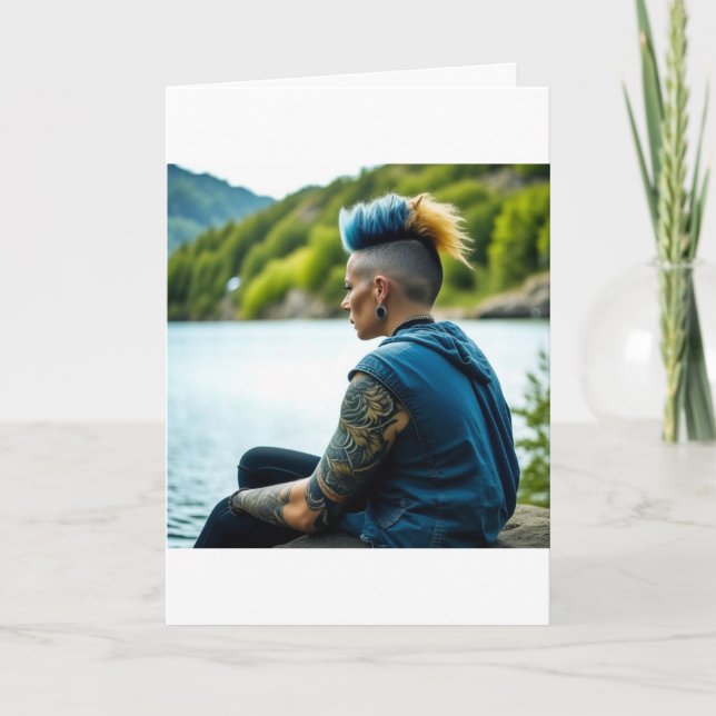 Cartão Estou aqui se precisar de mim (Frente)