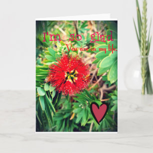 Cartão Estou feliz que você está na minha vida