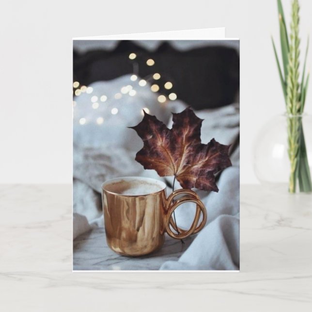 CARTÃO ESTOU "MAIS AGRADECIDO" POR **VOCÊ** AGRADECENDO (Frente)