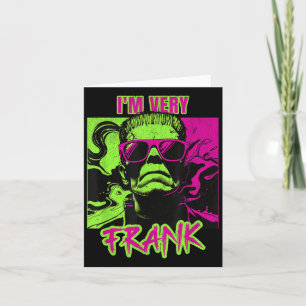 Cartão Estou Muito Engraçado Frank Frankenstein Fantasia