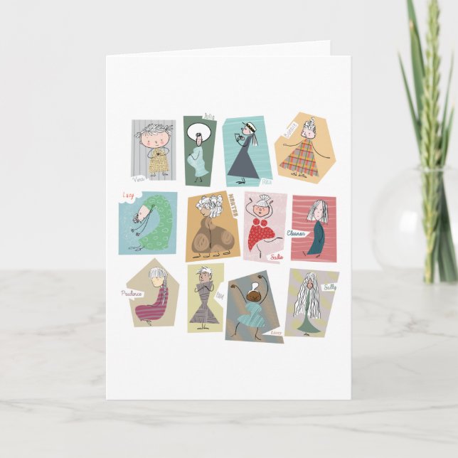 Cartão Estou numa canção dos Beatles! (Frente)